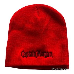 2 Captain Morgan Red Beanies